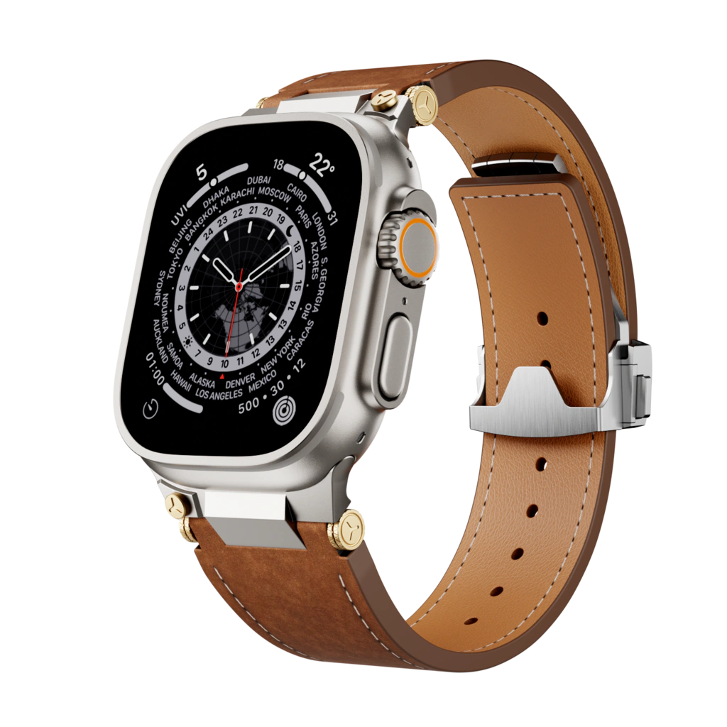 Mecha Deployant Leather Band
