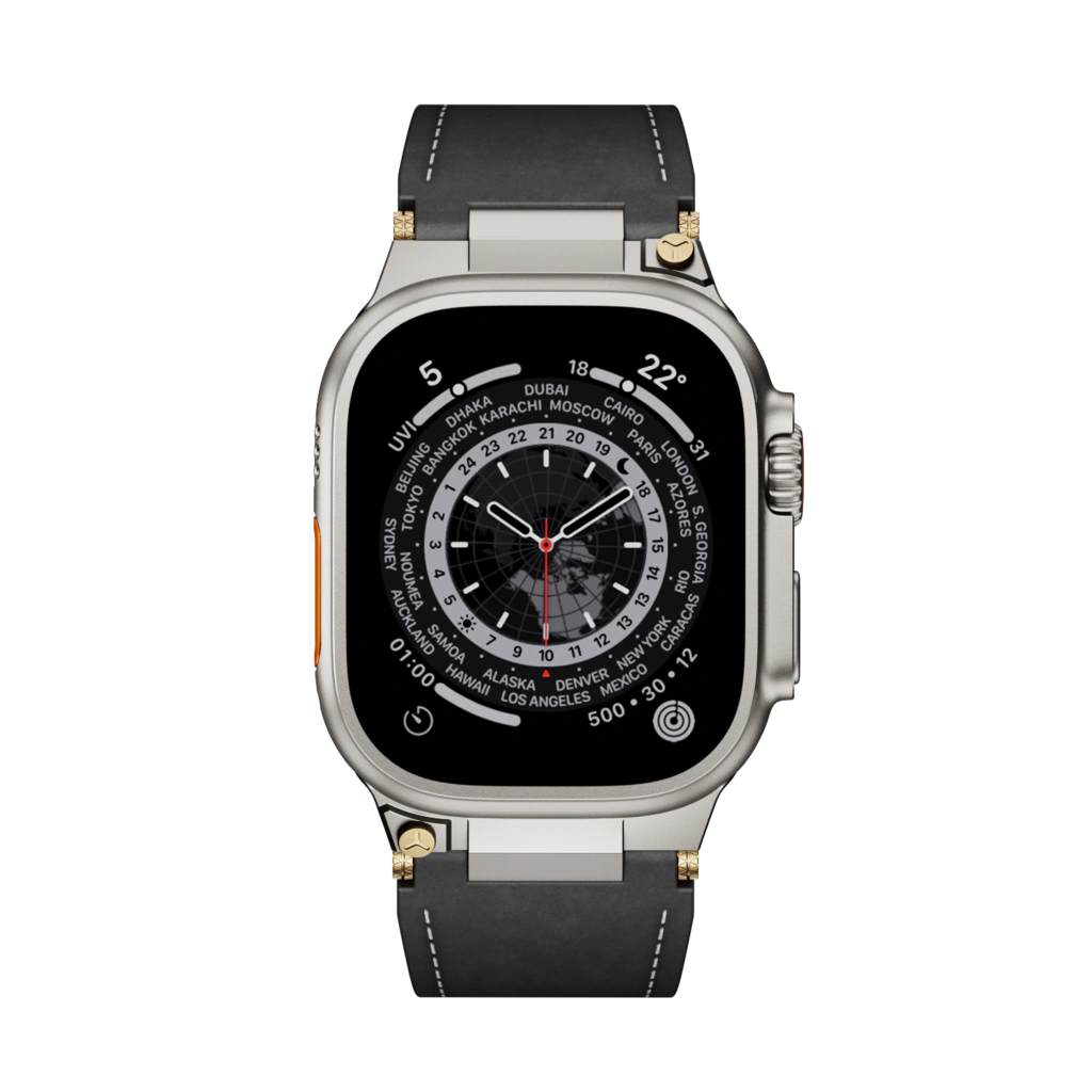 Mecha Deployant Leather Band