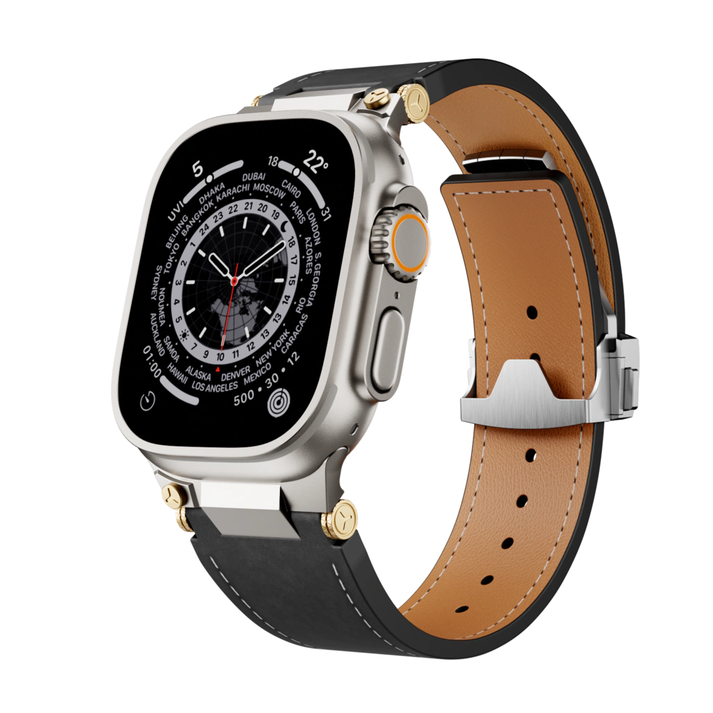 Mecha Deployant Leather Band