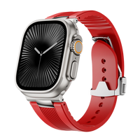 Red-Titanium Buckle