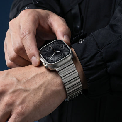 Tidal Wave Titanium Band