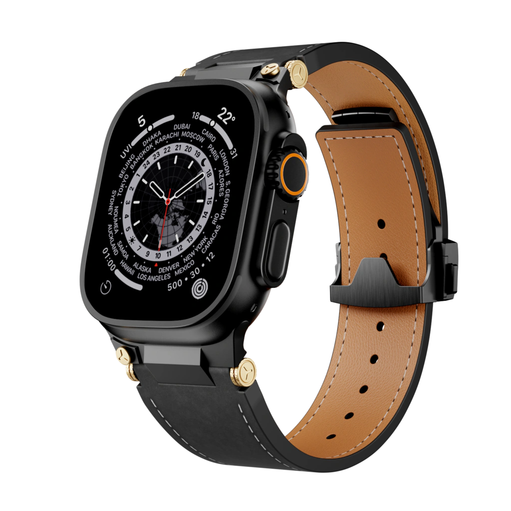Mecha Deployant Leather Band