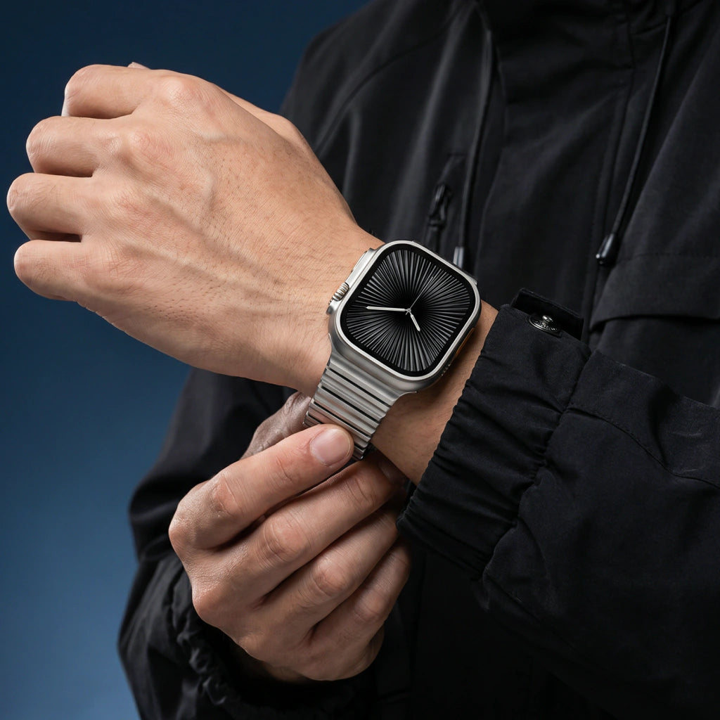 Tidal Wave Titanium Band