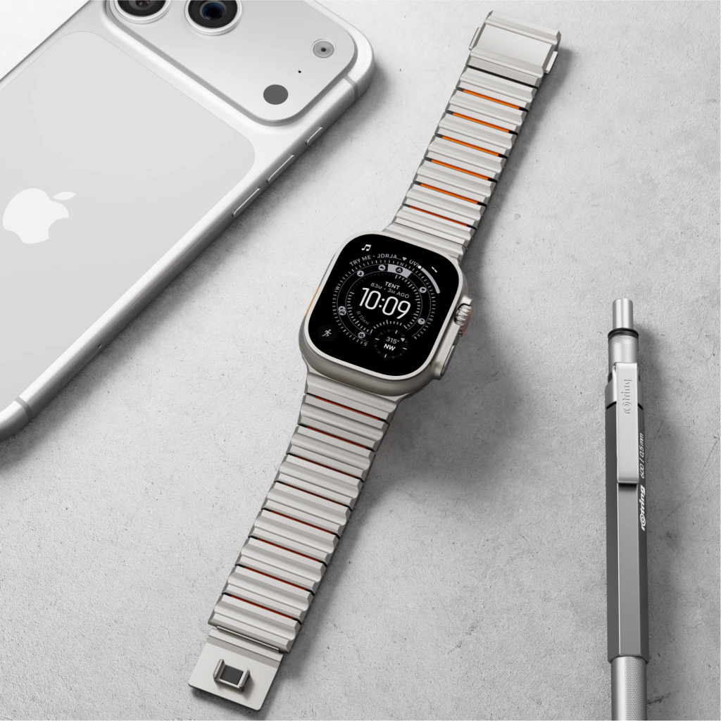 Tidal Wave Titanium Band