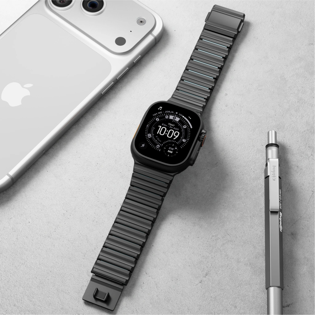 Tidal Wave Titanium Band
