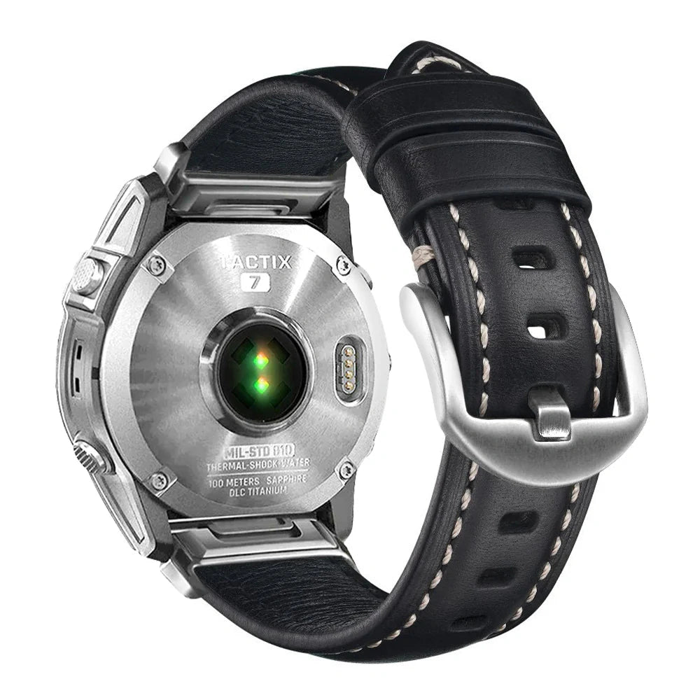 Nappa Leather Band · Garmin QuickFit