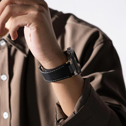 Mecha Deployant Leather Band