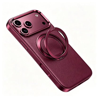 Atelier Leather MagSafe Case · Ring Stand