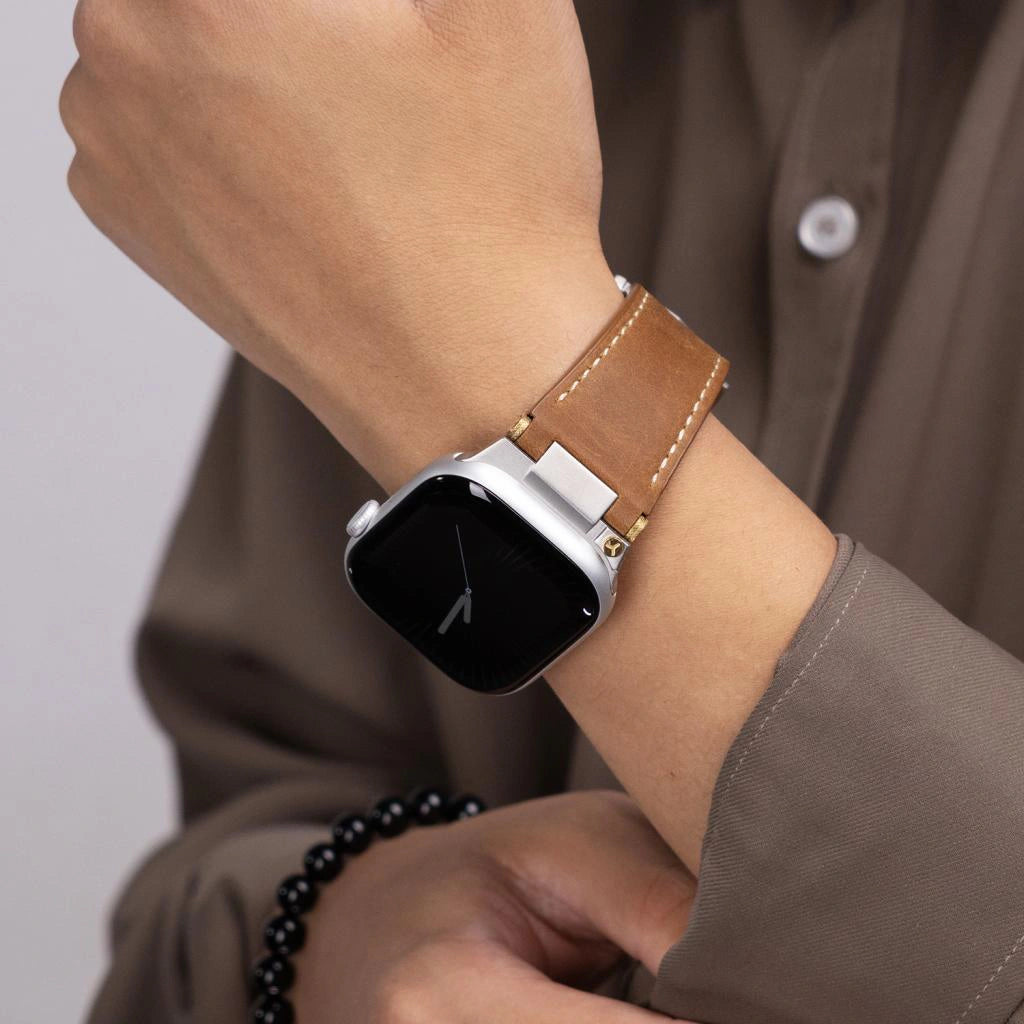 Mecha Deployant Leather Band