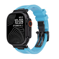 Ice Blue-Black Buckle