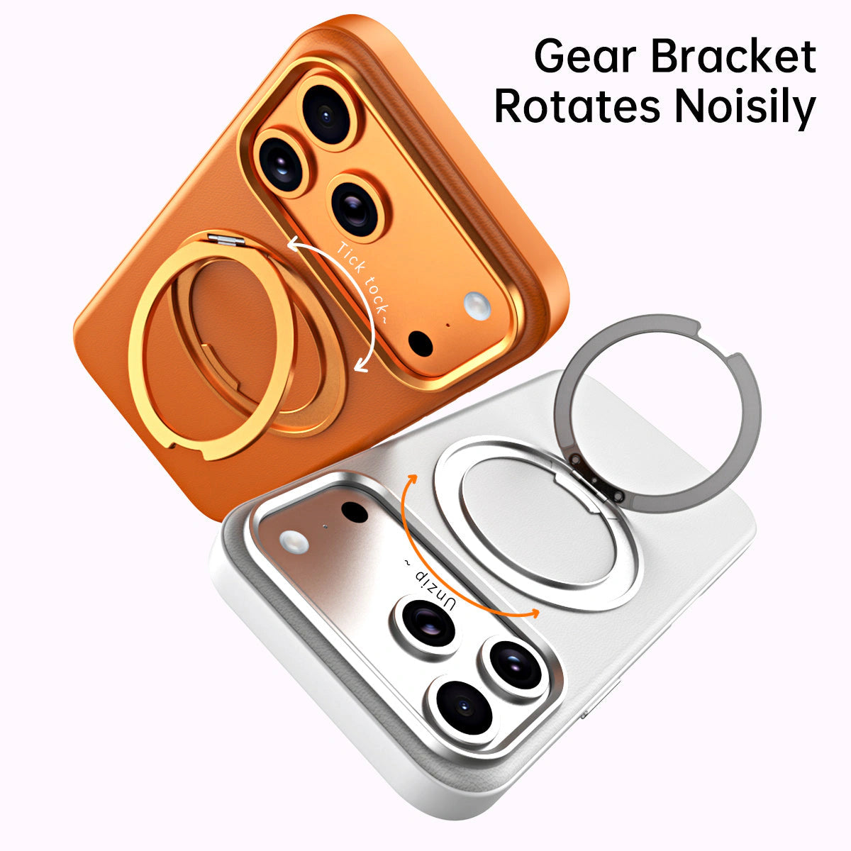 Atelier Leather MagSafe Case · Ring Stand