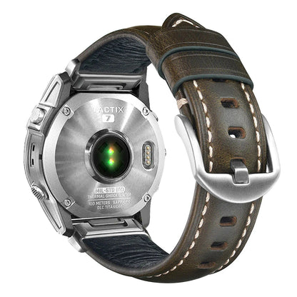 Nappa Leather Band · Garmin QuickFit