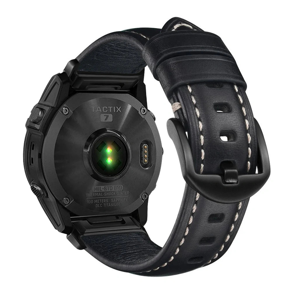 Nappa Leather Band · Garmin QuickFit