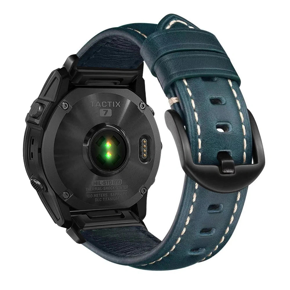Nappa Leather Band · Garmin QuickFit
