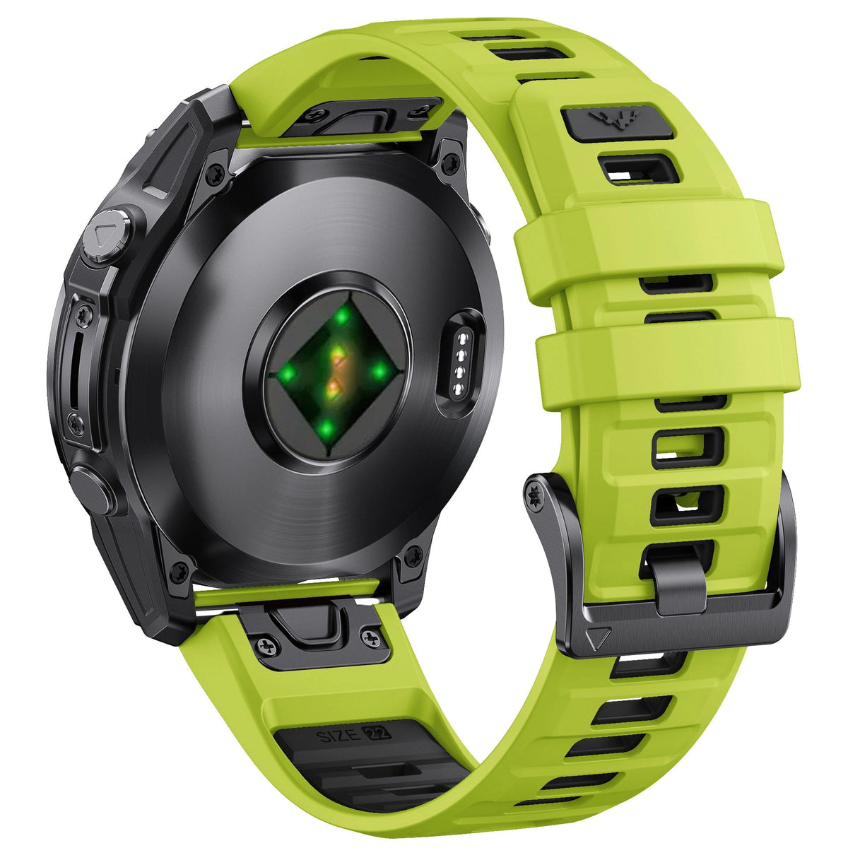 Pacer Two-Tone Silicone Band · QuickFit