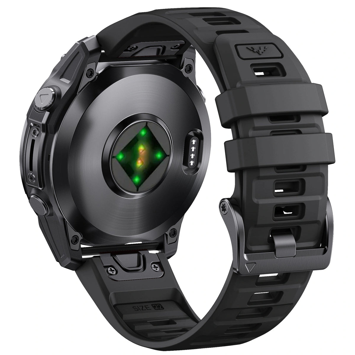 Pacer Two-Tone Silicone Band · QuickFit