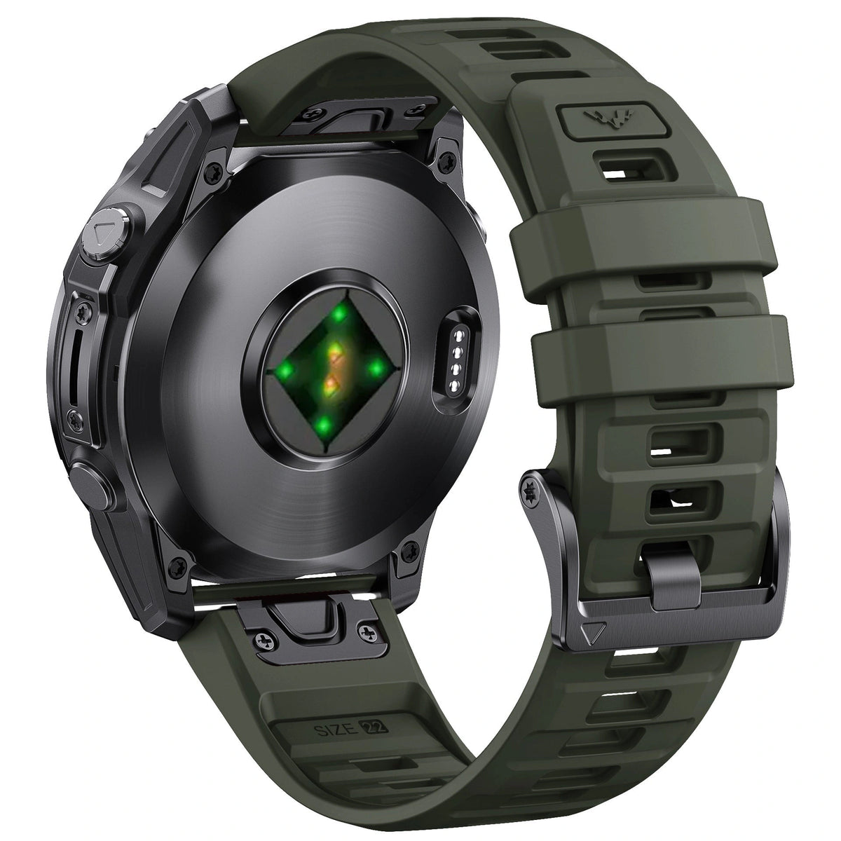 Pacer Two-Tone Silicone Band · QuickFit
